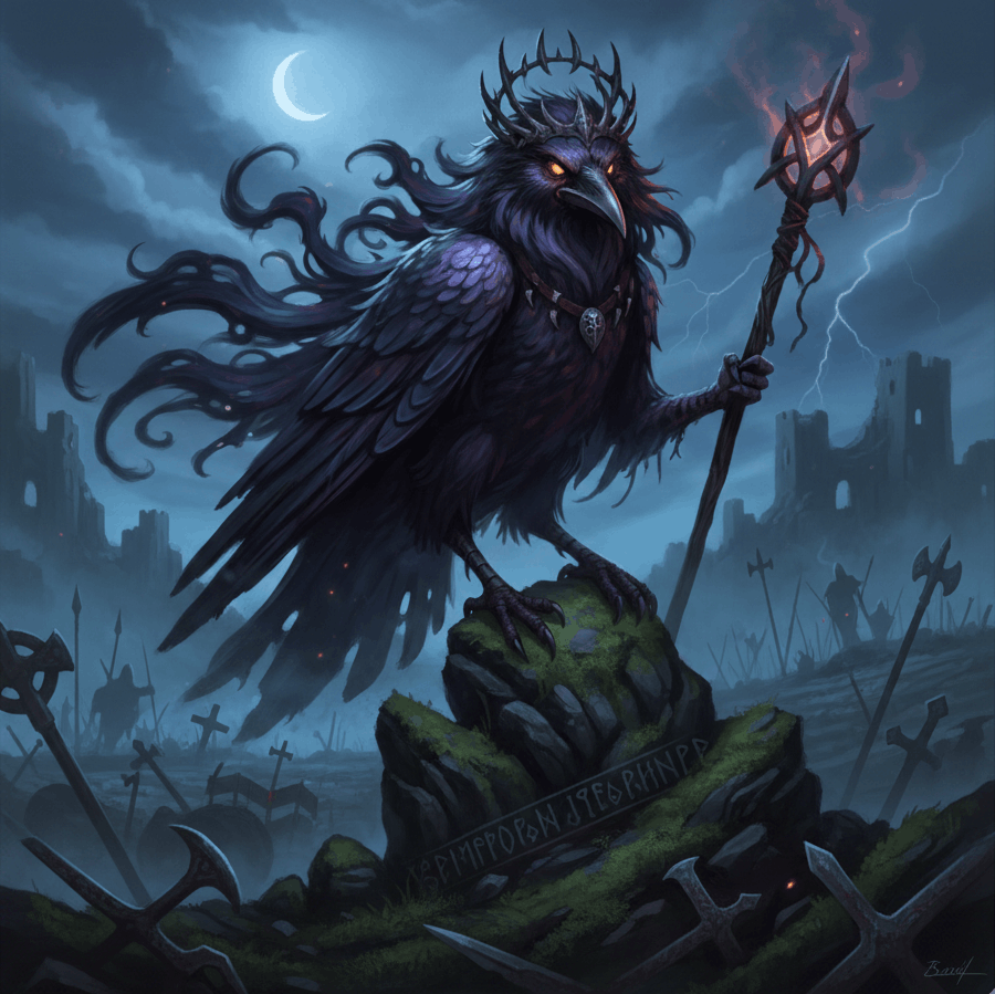 Macha and Badb of The Morrigan