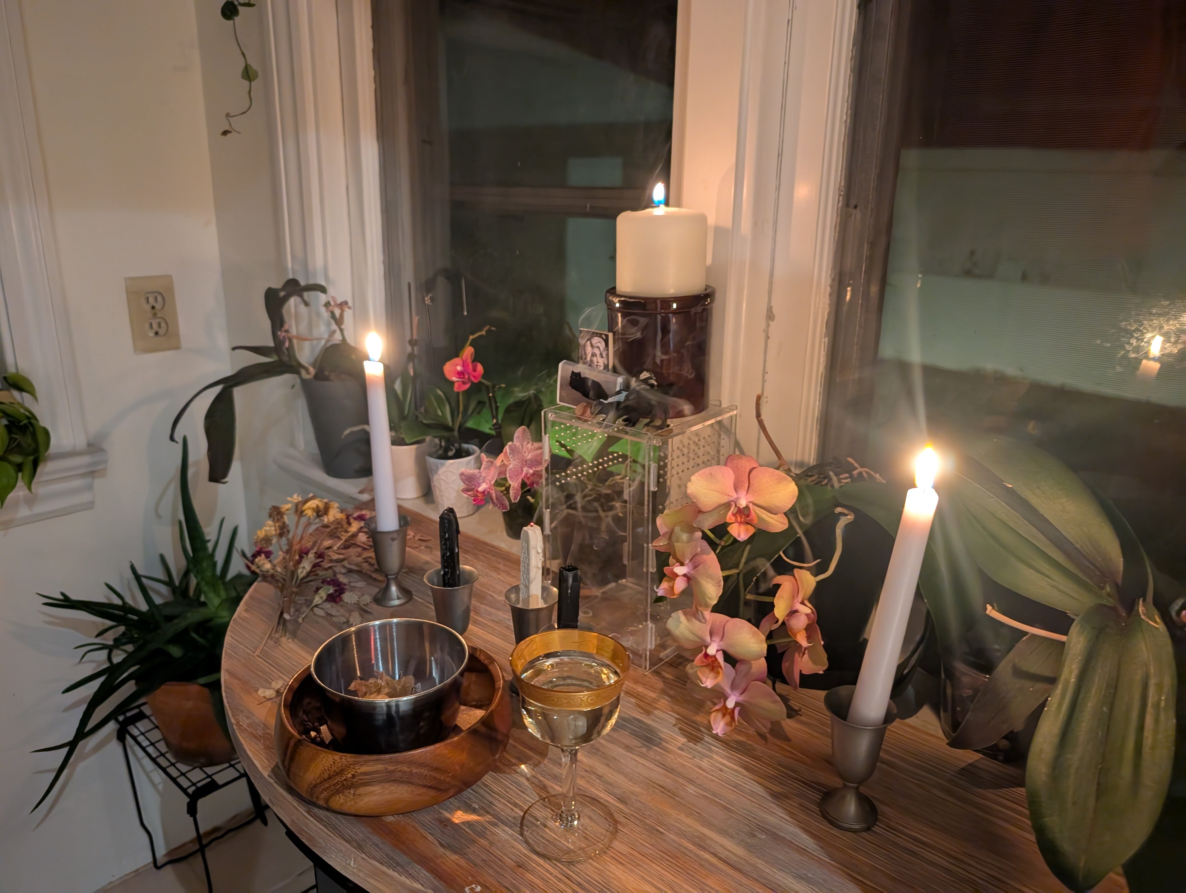 Permanent altar setup